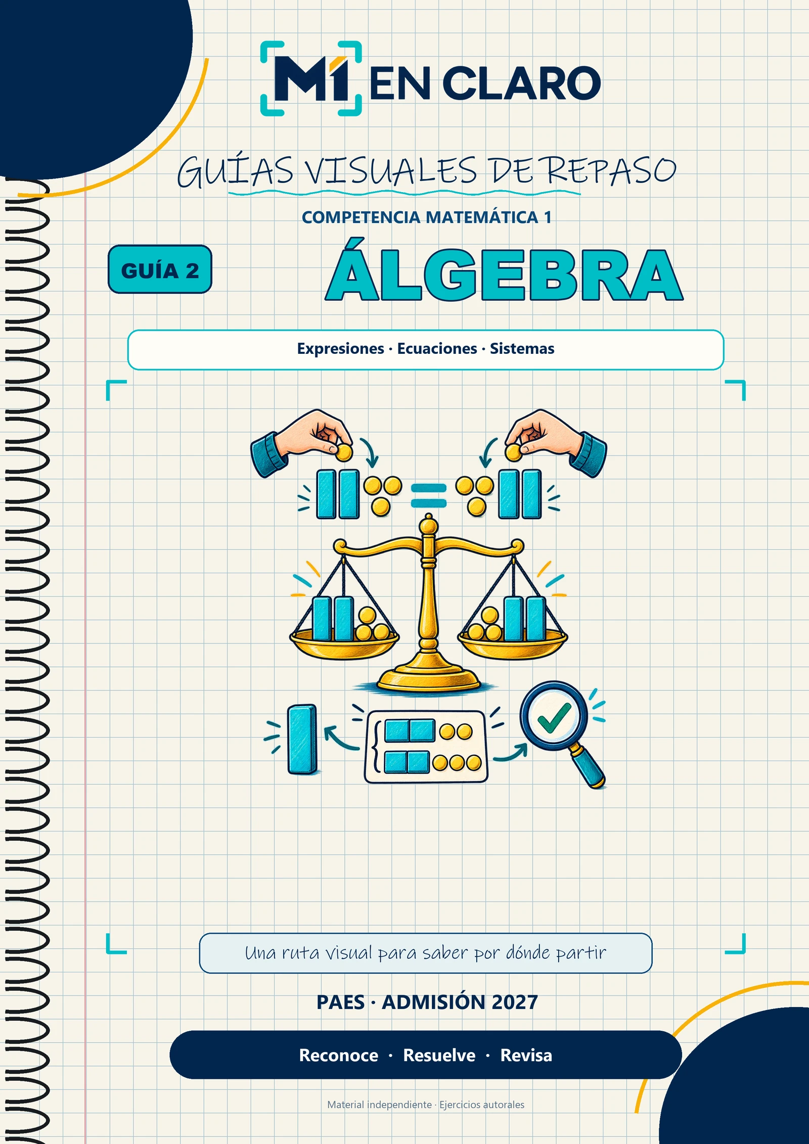 Portada Guía 2 Álgebra